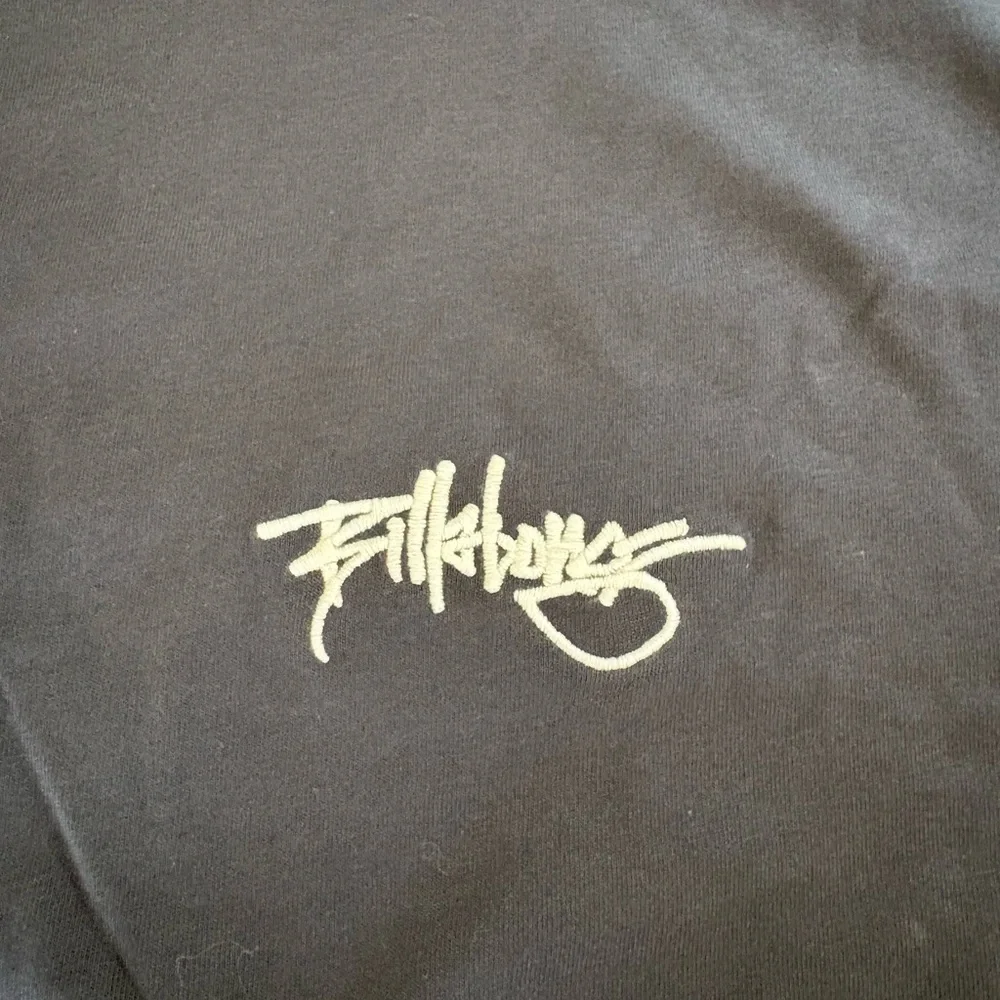 Billabong Identity OG Tee Washed Black SS Embroidered Logo T-Shirt Men’s L - Picture 3 of 10